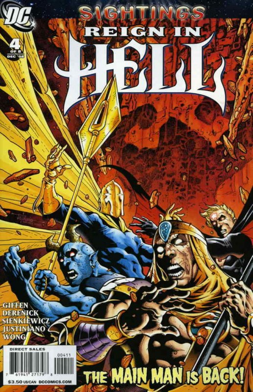 Reign In Hell #4 VF/NM; DC | save on shipping - details inside 