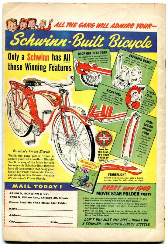 schwinn captain marvel bike