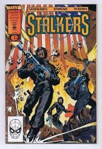 Stalkers #2 ORIGINAL Vintage 1990 Marvel Comics