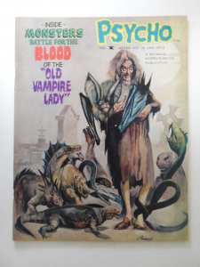 Psycho #16 (1974) Old Vampire Lady! VF- Condition!