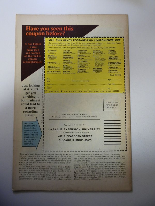 Daredevil #123 (1975) VG+ Condition tape pull fc