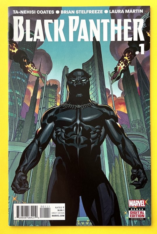 BLACK PANTHER 1 WAKANDA 1ST APPEARANCE OF ZENZI (2016) B2