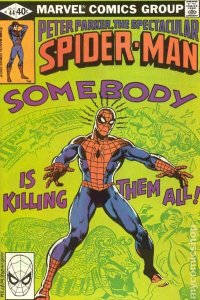 Spectacular Spider-Man (1976 series)  #44, VF+ (Stock photo)