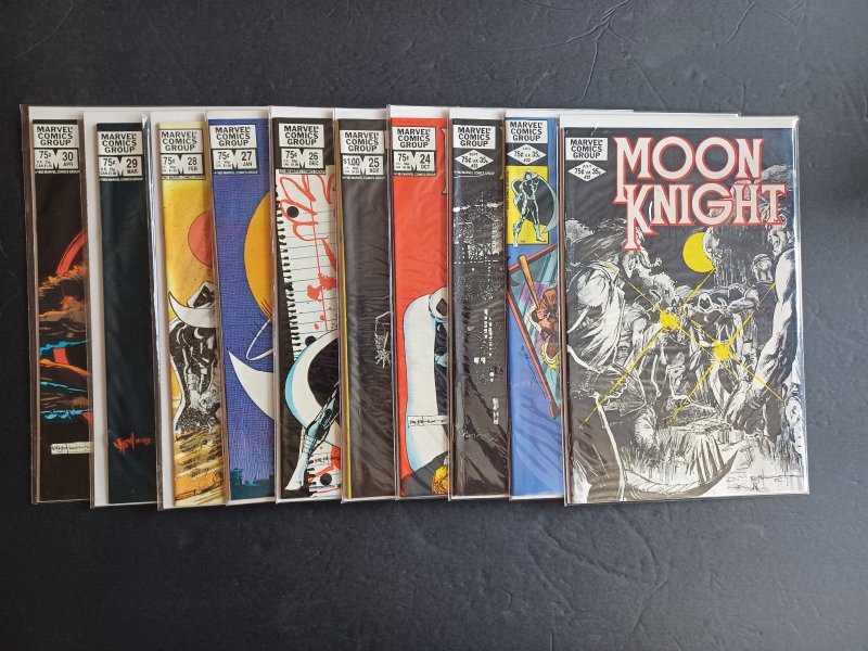 Moon Knight #1-38 (Missing #31) + Special #1 & 2  Run - Sienkiwicz