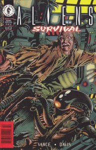 Aliens: Survival #2 (Newsstand) FN ; Dark Horse