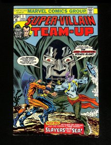 Super-Villain Team-Up #1 Dr. Doom Sub-Mariner!