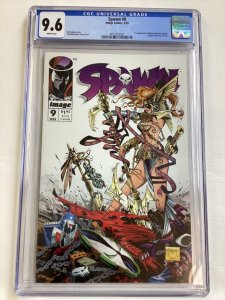 Spawn #9 - CGC 9.6 - Image - 1993 - 1st Medieval Spawn! 1st Angela! Neil Gaiman!