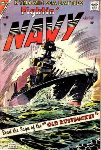 Fightin' Navy #80 VG ; Charlton | low grade comic November 1957 Old Rustbucket