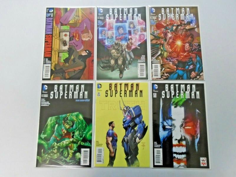 Batman Superman lot #4 to #32 - New 52 - see notes - 33 diff books - 8.0 - 2013