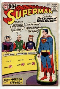 SUPERMAN #147 1961-1st LEGION OF SUPER-VILLAINS-7th LEGION APP-KRYPTO - COMIC BO