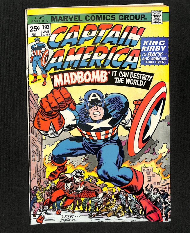 Captain America #193