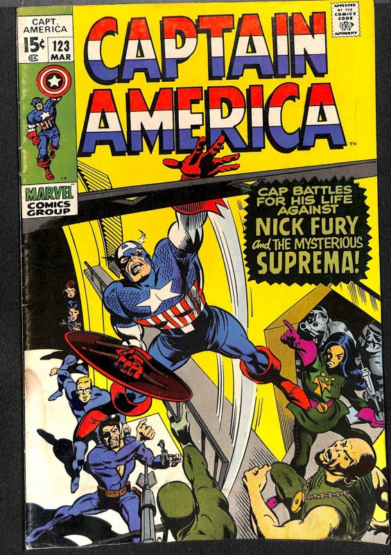 Captain America #123 (1970)