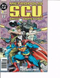 Lot Of 2 DC Comic Books Metropolis SCU #1 and Guardians of Metropolis #1  ON2