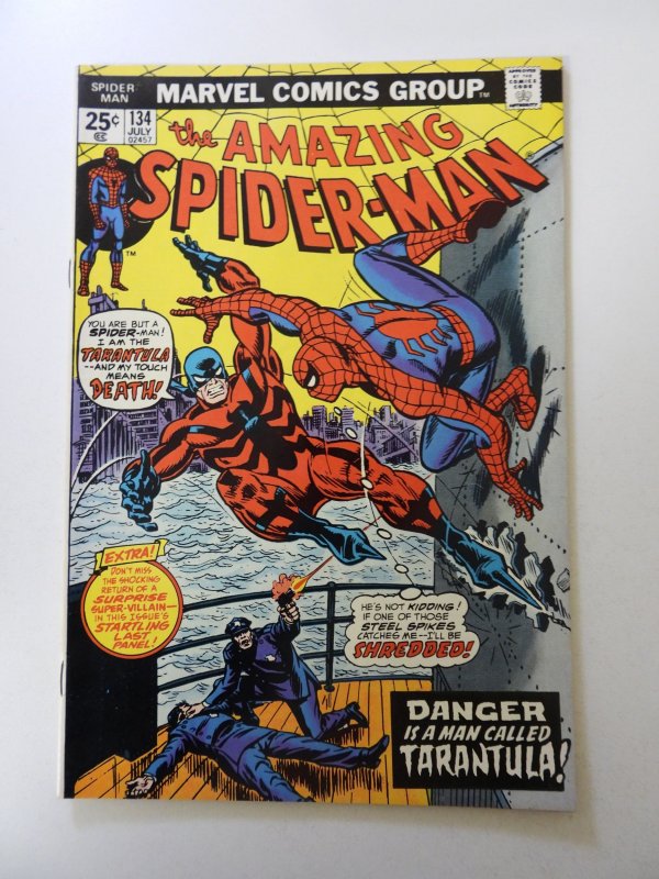 The Amazing Spider-Man #134 (1974) 1st appearance of Tarantula VF MVS intact