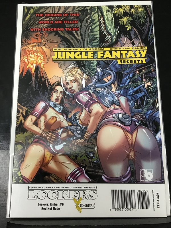 Lookers: Ember #6 Red Hot Nude Cover (9.2) 2018