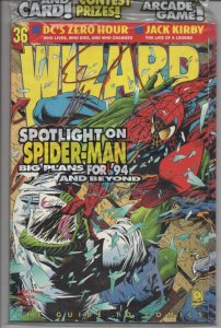 WIZARD Magazine #36, NM, Spider-man, Sealed, 1994