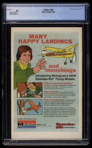 X-Men #100 CGC VF+ 8.5 White Pages Old Vs New Team!