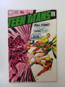 Teen Titans #22 (1969) VG+ condition1 1/2 tear back cover
