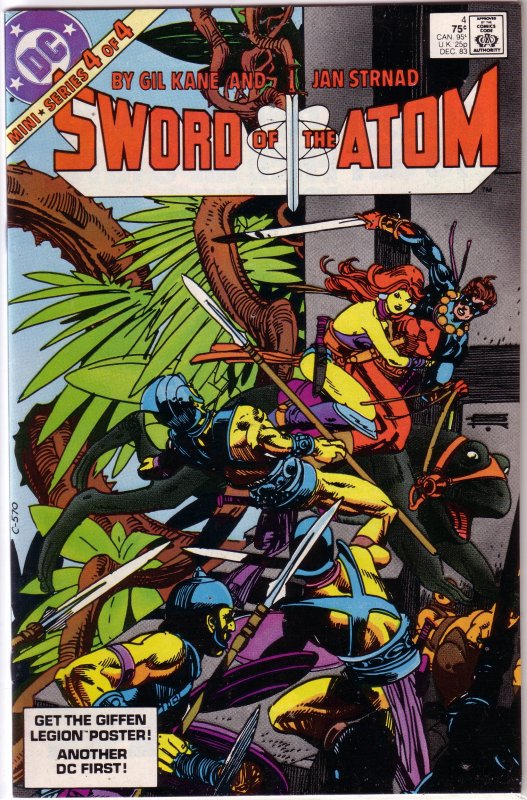 Sword of the Atom   #4 of 4 GD (1983) Strnad/Kane