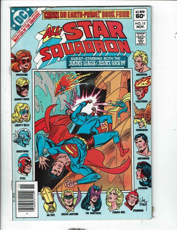 11 All Star Squadron DC Comic Books # 2 3 4 5 6 7 8 9 10 11 15 Superman RJ6