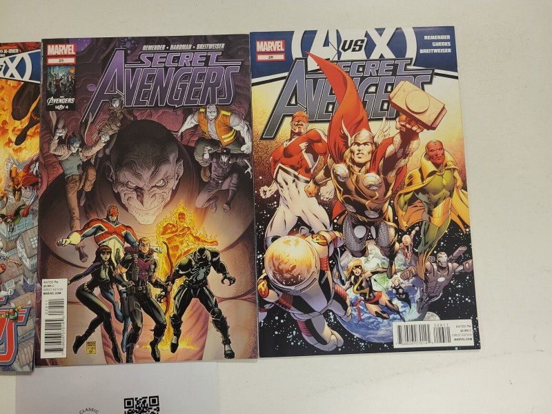 3 Secret Avengers Marvel Comic Books #24 25 26 15 TJ19