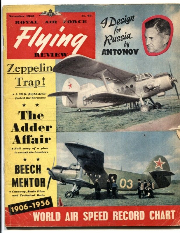 Royal Air Force Flying Review November 1956- Zeppelin Trap