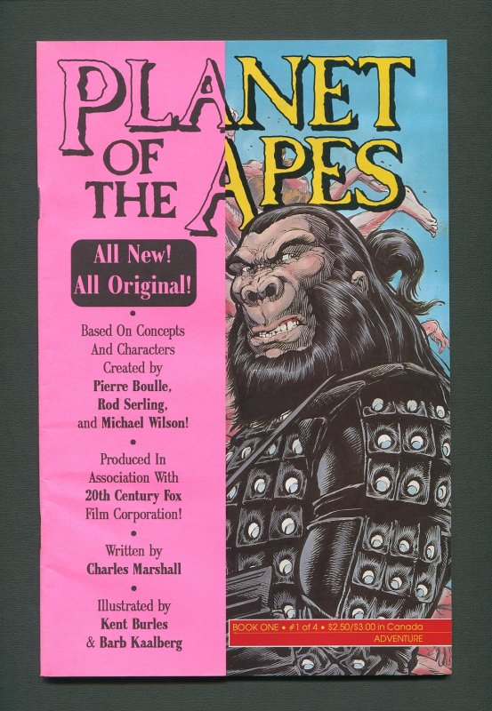 Planet of the Apes #1  /  9.0 VFN/NM  /  April 1990