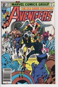 AVENGERS #211 - 8.0 - WP - New Lineup