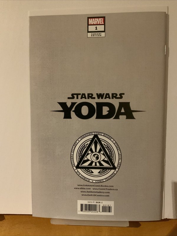 STAR WARS YODA #1 David Nakayama Cover Set  + Movie Variant All NM.