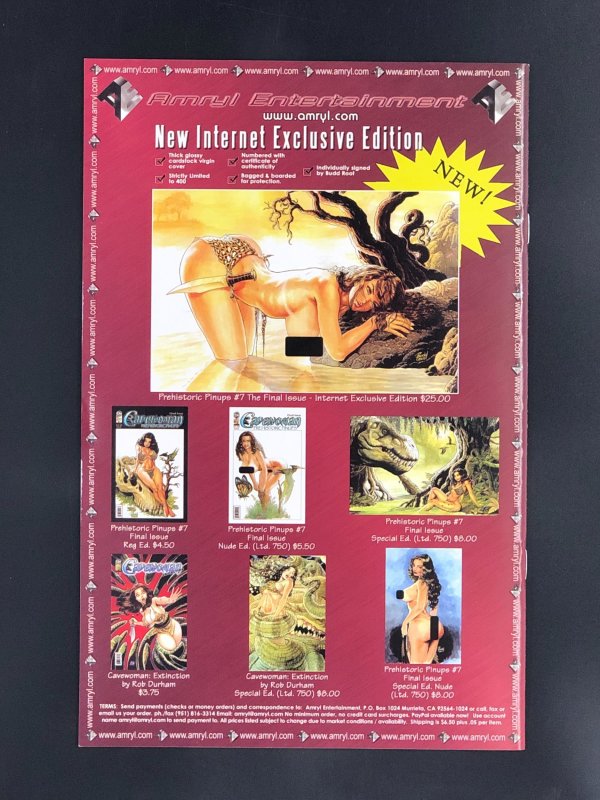 Cavewoman: Prehistoric Pinups #7 (2010) Final Issue