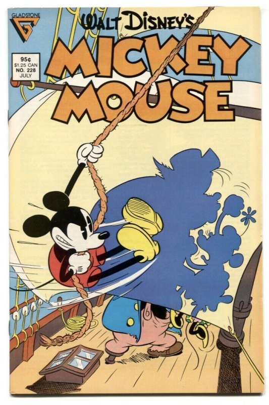 Walt Disney's Mickey Mouse #228 1987- Gladstone VF