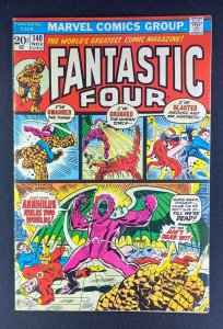 Fantastic Four (1961) #140 FN+ (6.5) Annihilus Rich Buckler John Buscema