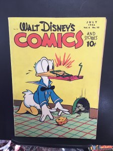 Walt Disney's Comics & Stories #70 (1946) Mid-grade Carl barks key! Wow! FN