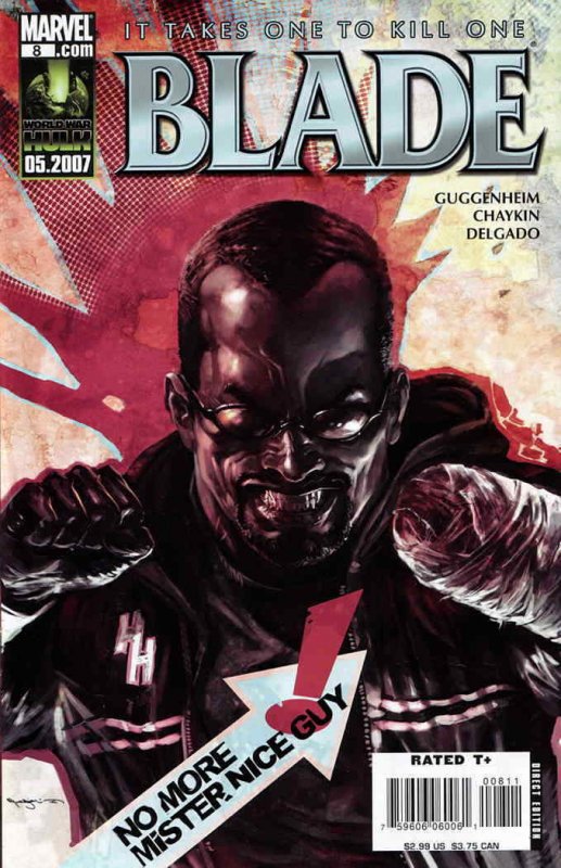 Blade (5th Series) #8 VF; Marvel | we combine shipping | Comic