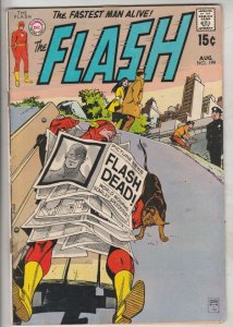 Flash, The #199 (Aug-70) FN Mid-Grade Flash