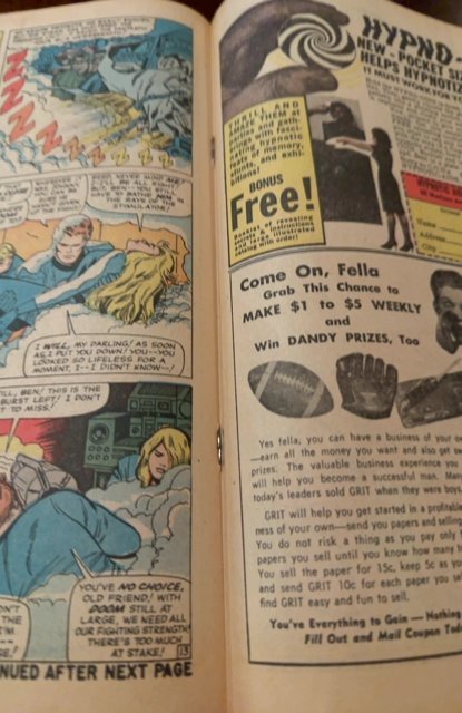 Fantastic Four #40 (1965)Dr Doom:Daredevil battle at Baxter building see descrip