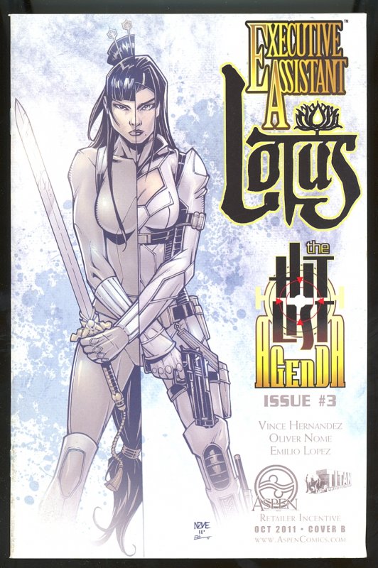 Executive Assistant Lotus #3 Cover B (2011)