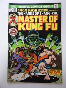 Special Marvel edition #15 (1973) 1st appearance Shang-Chi Master of Kung-Fu FN