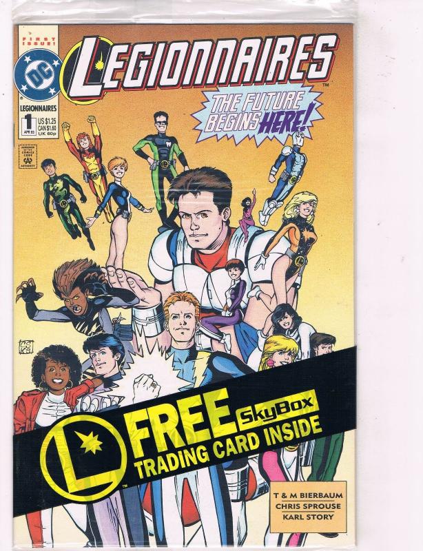 Legionnaires #1 NM DC Comics Comic Book JLA Braniac 5 Apr 93 DE39 AD12