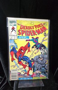 Deadly Foes of Spider-Man #1 Newsstand Edition (1991) Spider-Man 