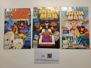 3 Ironman Marvel Comic Books #246 248 10 Annual Atlantis Attacks 64 TJ3