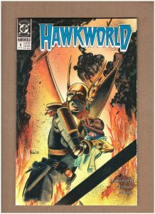 Hawkworld #4 DC Comics 1990 Hawkman Hawkgirl Tim Truman NM- 9.2