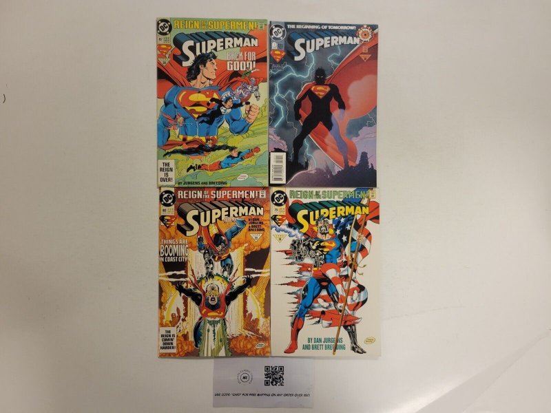 4 Superman DC Comic Books #0 79 80 82 52 TJ25