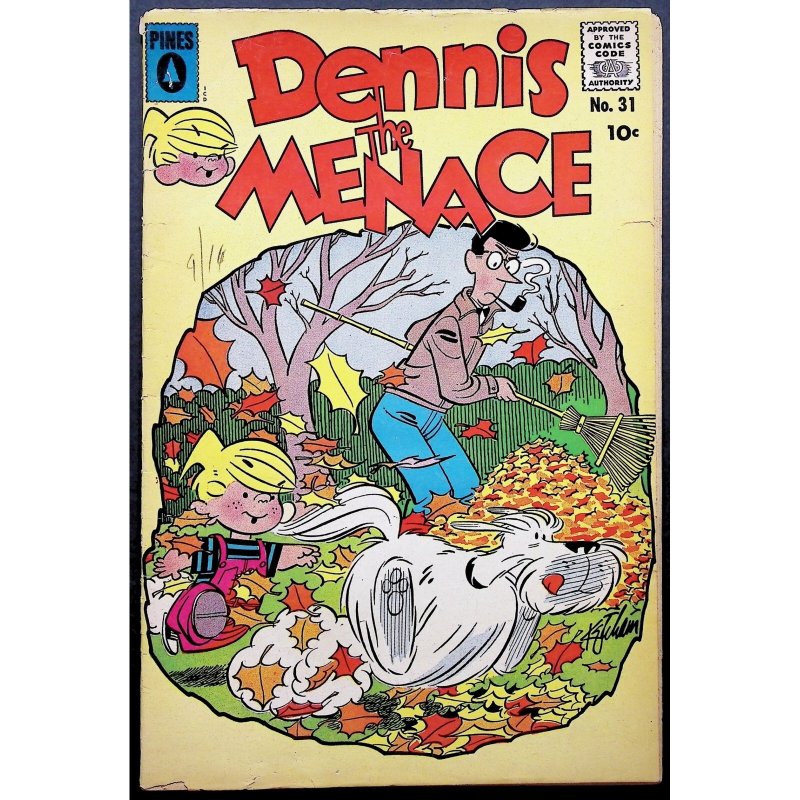 Vintage 12x Comic Book Lot: Bugs Bunny, Mighty Mouse, Dennis The Menace + More