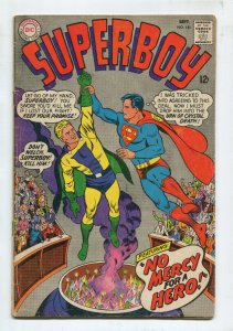 Superboy #141- No Mercy For A Hero - 1967 (4.0) WH