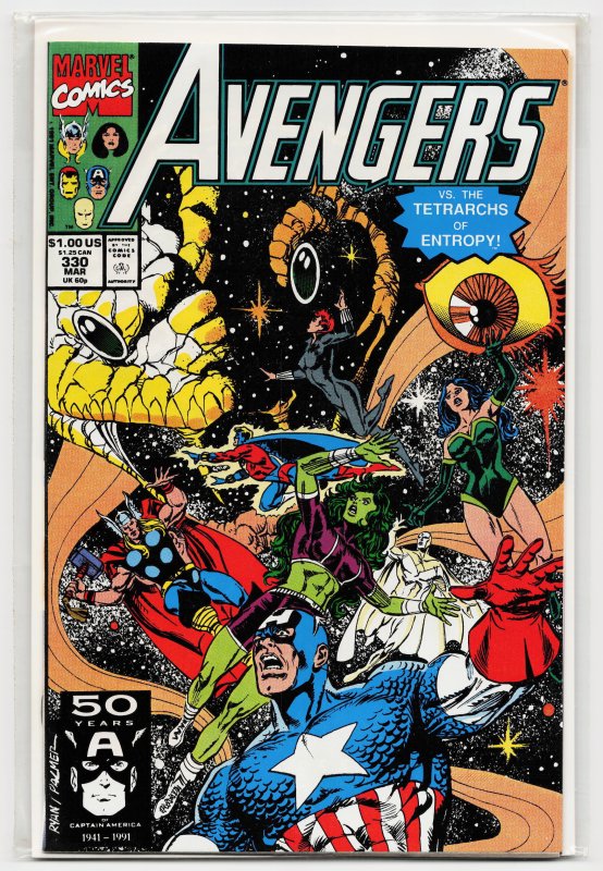 The Avengers #330 (1991) The Avengers