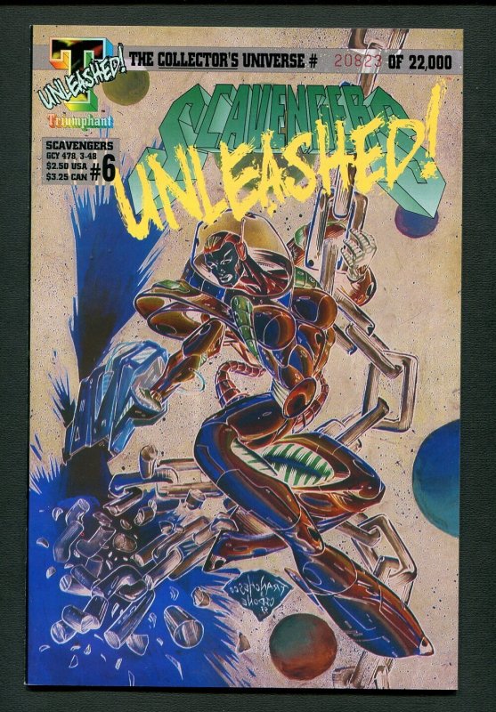 Scavengers #6 / 9.0 VFN/NM /  December 1994