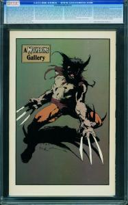 Wolverine #10 cgc Graded 9.6- sabertooth-white Pages- 1989 1173077011