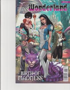 Wonderland Birth of Madness One-Shot Cover A Zenescope Comic GFT NM Chen