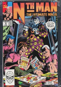Nth Man the Ultimate Ninja #8 (1990) Nth Man